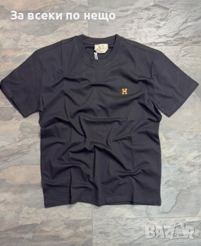 Hermes Мъжка Тениска👕Мъжка Блуза С Къс Ръкав - Различни Модели Код NGHSP9
