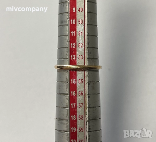 Златен пръстен 1.82гр., снимка 2 - Пръстени - 52614810