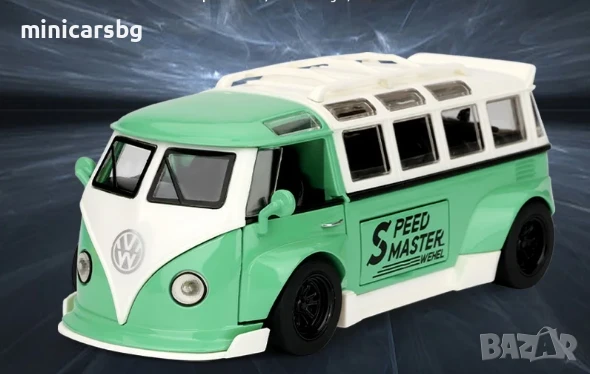 Метални колички: Volkswagen T1 Samba Bus , снимка 3 - Колекции - 50477723