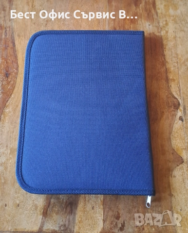 папка луксозна за документи с цип синя размер A4, снимка 9 - Ученически пособия, канцеларски материали - 52788839