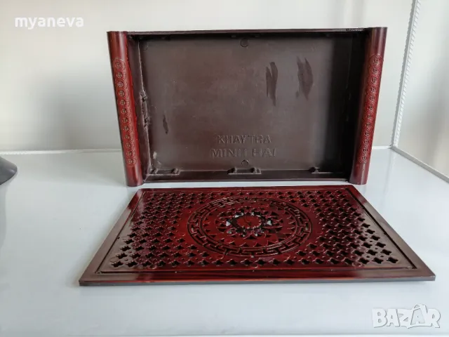 Азиатска табла за сервиране на чай, кафе и закуски , снимка 5 - Прибори за хранене, готвене и сервиране - 49306297