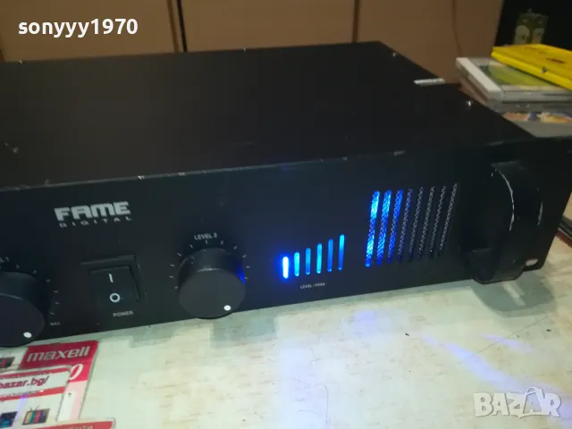 FAME AMP 600 AMPLIFIER-ВНОС SWISS 0802251826LNWC, снимка 12 - Ресийвъри, усилватели, смесителни пултове - 49027666