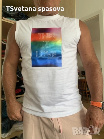 топ Тениска Calvin Klein 