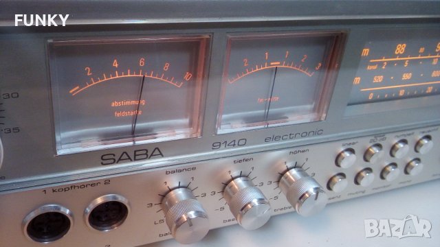 SABA  Ultra Hifi professional 9140 electronic 1977 - 1980, снимка 4 - Ресийвъри, усилватели, смесителни пултове - 38810223