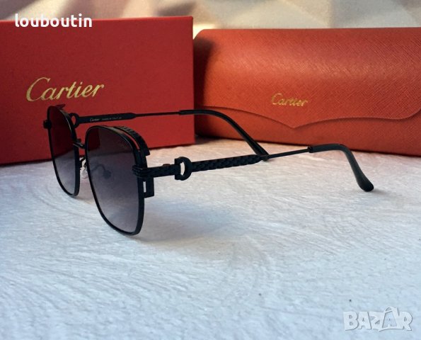 Cartier 2023 дамски слънчеви очила 4 цвята квадратни, снимка 13 - Слънчеви и диоптрични очила - 41968640