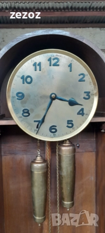 Антикварен паркетен часовник-GUSTAV BECKER, снимка 5 - Антикварни и старинни предмети - 52636269