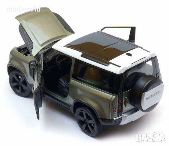 Land Rover Defender 2020 - мащаб 1:24 на Welly моделът е нов в кутия, снимка 3 - Колекции - 42703626