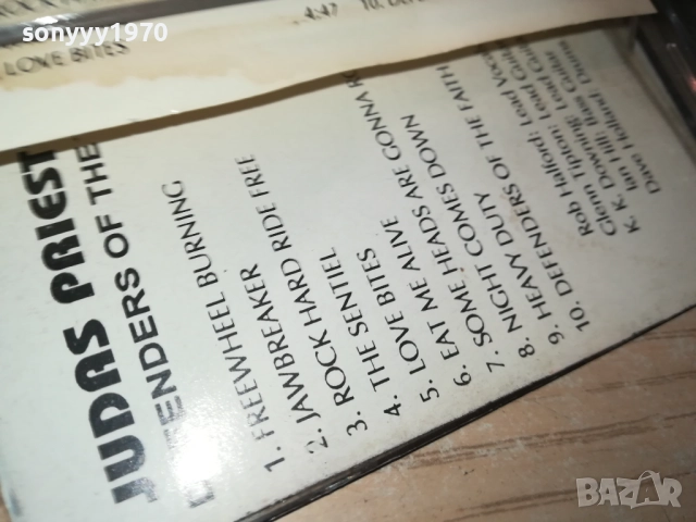 JUDAS PRIEST TAPE 2609251712, снимка 14 - Аудио касети - 51849190