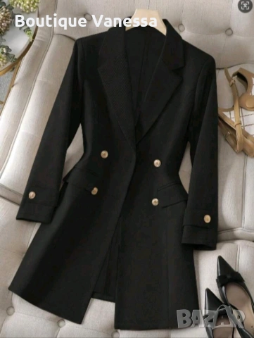 Дамско сако в черно