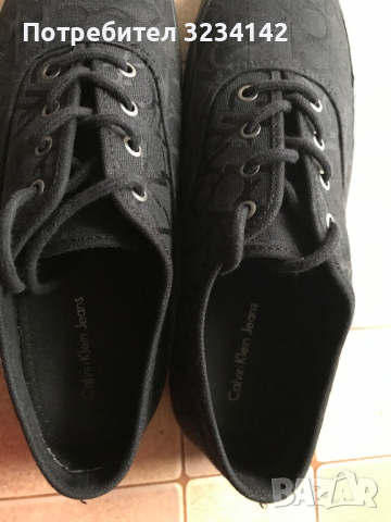 Мъжки гуменки  Calvin Klein  сезон - ПРОЛЕТ/ЛЯТО, снимка 3 - Спортно елегантни обувки - 36232055