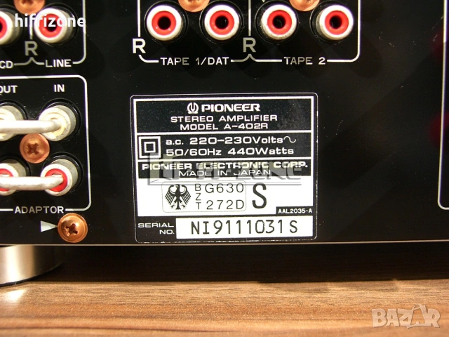 Усилвател  Pioneer a-402r / , снимка 9 - Ресийвъри, усилватели, смесителни пултове - 53646972