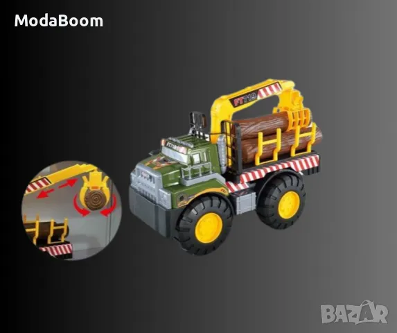 Багер  с дърва, снимка 5 - Коли, камиони, мотори, писти - 48425781