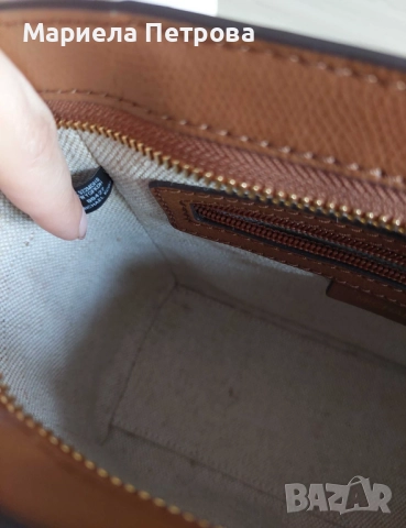 Дамска чанта естествена кожа Michael Kors , снимка 5 - Чанти - 52647520