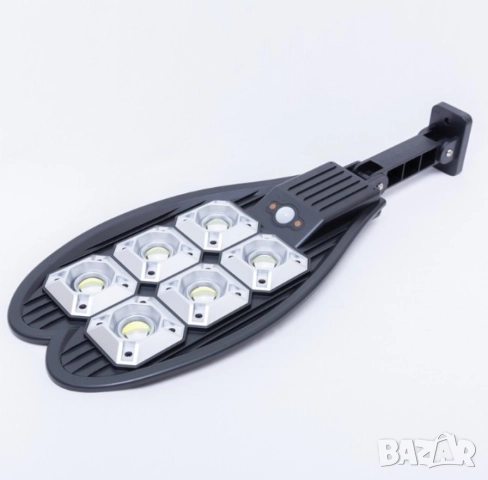 Соларна лампа със сензор за движение и 150 COB диоди H LED75, снимка 6 - Соларни лампи - 52901531