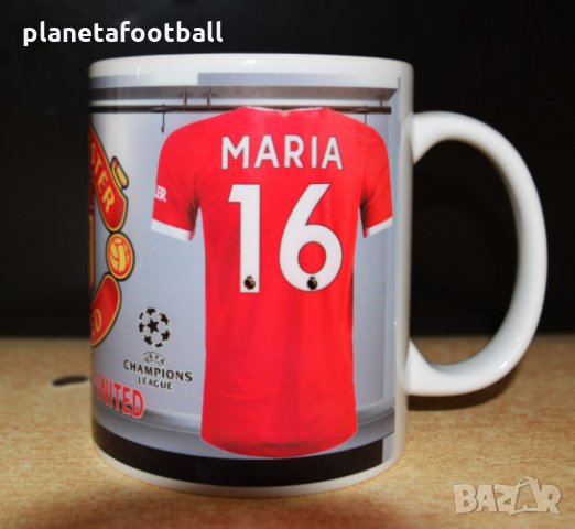 Фен Чаша на Манчестър Юнайтед с име и номер сезон 2025/26!Чаша на Manchester United!, снимка 8 - Фен артикули - 34014208