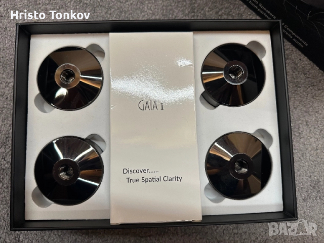 Продавам Isoacoustics GAIA I (4бр.) до 105кг, аудиофилски крака, снимка 4 - Други - 52168926