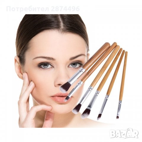 1572 Практичен комплект от 6 четки за гримиране, снимка 5 - Други - 35794247