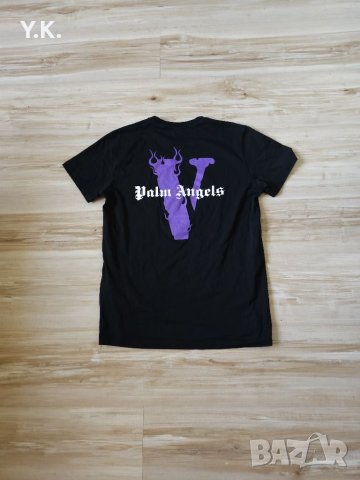 Дамска тениска Palm Angels x Vlone, снимка 3 - Тениски - 41018613