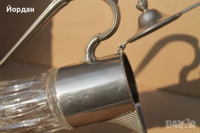 Английска гарафа , снимка 9 - Антикварни и старинни предмети - 47777576