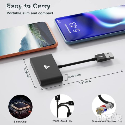 Android Auto безжичен адаптер wireless adapter, снимка 10 - Аксесоари и консумативи - 44456568