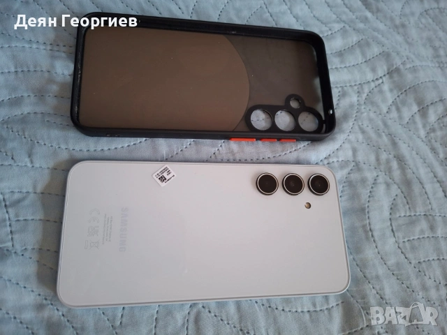 Продавам Samsung A35 6GB, 128GB, 5G ICEBLUE с гаранция, снимка 2 - Samsung - 53050981