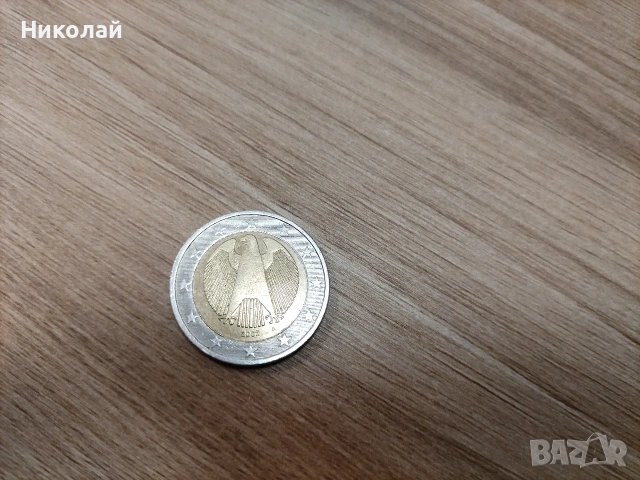 Евро монета от 2 Евро. , снимка 3 - Нумизматика и бонистика - 53618578