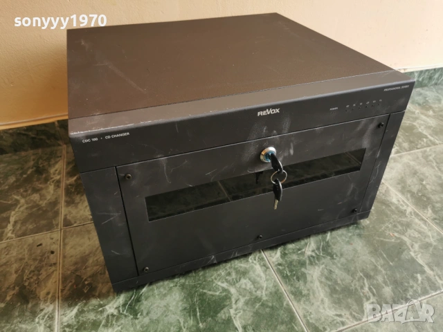 REVOX CDC 100 CD CHANGER POFESSIONAL SERIES-PRODUCED IN JAPAN-ВНОС SWISS 2801261554, снимка 8 - Ресийвъри, усилватели, смесителни пултове - 53259133
