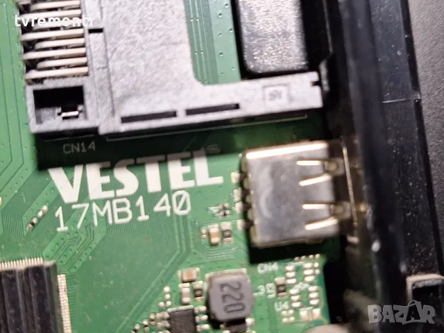 MAIN BOARD, 17MB140, for 32 inc for 32 inc DISPLAY VES315WNGS-2D-N52 for, JVC LT-32VH4900, снимка 2 - Части и Платки - 47595971