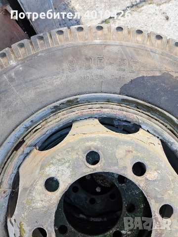 Продавам 4 бр.бандажни гуми с джанти, снимка 4 - Гуми и джанти - 53826508