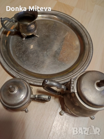 комплект от мед , снимка 4 - Антикварни и старинни предмети - 52440341