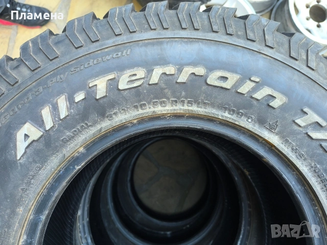 гуми за джип all terrain 31x10.50x15 цола, снимка 5 - Гуми и джанти - 53643563