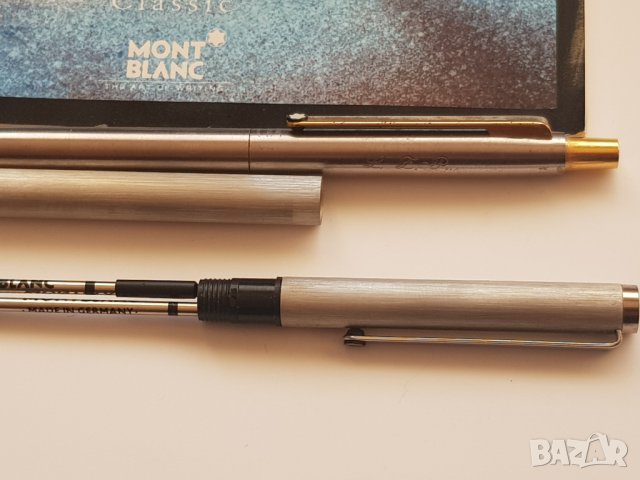 Комплект стари химикалки Montblanc с оригинална кутия, снимка 9 - Колекции - 34237870