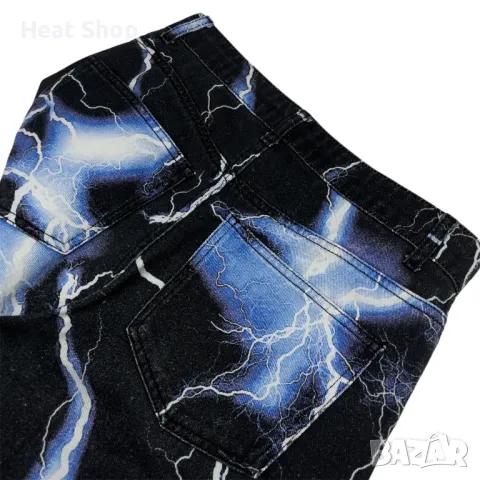 Дамски дънки Jaded London Lightning Denim Jeans, снимка 3 - Дънки - 50403039