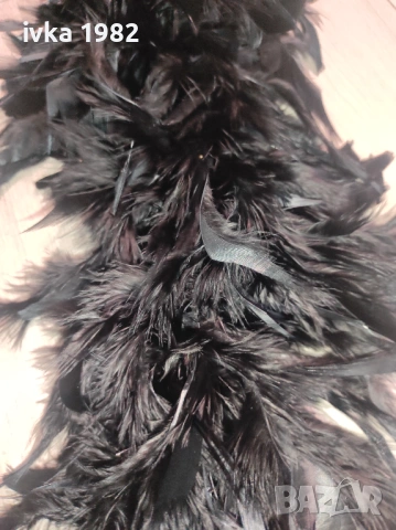 Шал с пера, снимка 4 - Шалове - 53036443