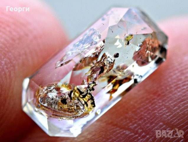 Уникален ултра рядък  петролен кварц диамант, снимка 7 - Други - 38870392
