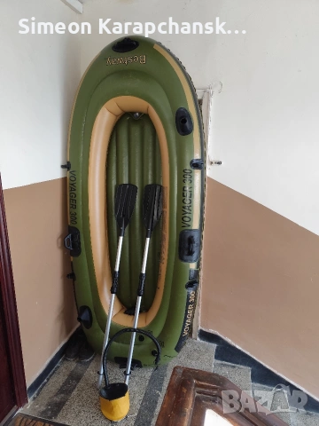 Продавам лодка Bestway voyager 300, снимка 2 - Воден транспорт - 53104298