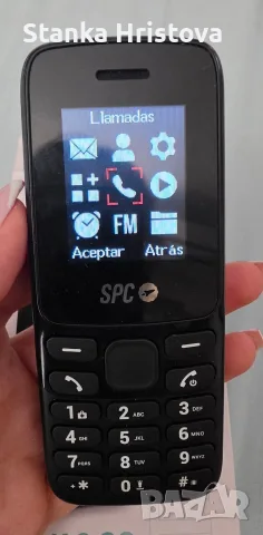 Мобилен телефон с копчета SPC TALK 2 GO, снимка 2 - Телефони с две сим карти - 55832630