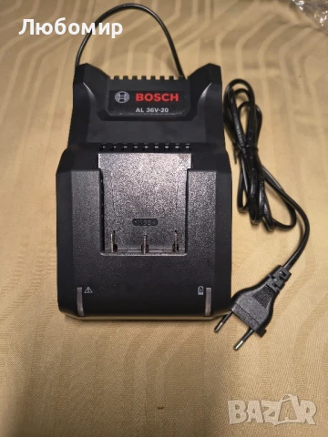 Bosch мрежово зарядно AL 36V-20, 36V, черен , снимка 4 - Други инструменти - 51391398