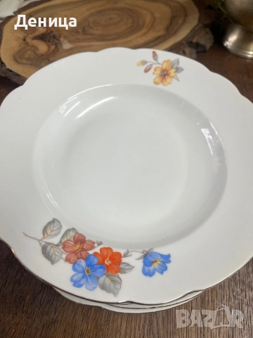 Zeh, Scherzer & Co” 50 Jahre” “50 години” на немски език и представлява юбилейна маркировка, снимка 8 - Чинии - 52682745