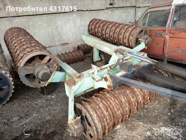 валяци 4,50 м, снимка 2 - Селскостопанска техника - 53782871