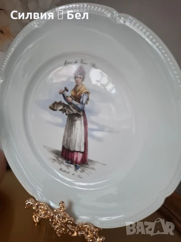 Ретро чиния/плато , снимка 7 - Антикварни и старинни предмети - 51097286