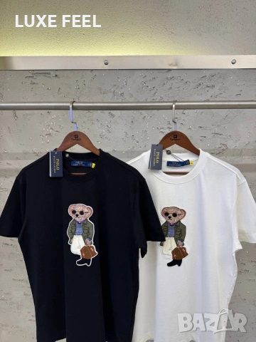 Ralph Lauren 🔹Мъжка Черна Тениска , снимка 4 - Тениски - 53699404