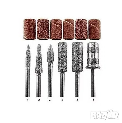 Професионална мини електрическа пила за нокти и дребни поправки, снимка 8 - Продукти за маникюр - 39520634