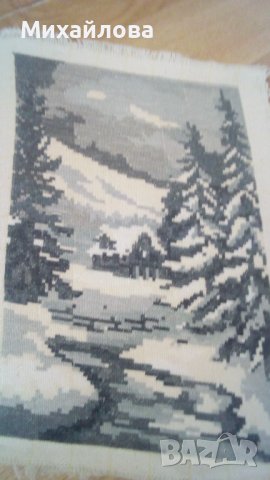 Гоблен "Вълшебната зима", снимка 5 - Гоблени - 41560021