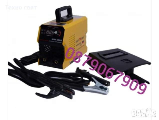 АКЦИЯ НЕМСКИ Професионален Инверторен Електрожен 390A, снимка 3 - Други инструменти - 48918231