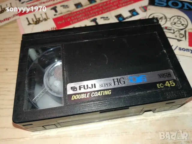 FUJI SUPER HG VHS-C EC-45 TAPE 2212241858, снимка 7 - Други жанрове - 48435687