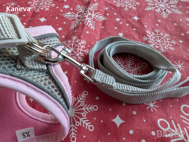 Розов нагръдник за малко куче или котка, снимка 5 - За кучета - 52925723