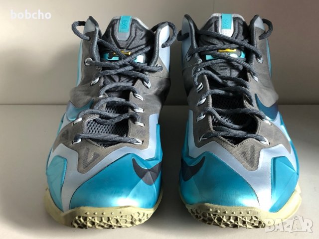 Nike LeBron 11 XI Gamma Blue 616175-401Gently, снимка 3 - Спортни обувки - 38614881