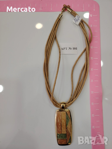 Колие АРТ №101, снимка 3 - Колиета, медальони, синджири - 52305824