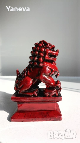 Куче Фу , китайски символ за защита, сила и просперитет. , снимка 5 - Статуетки - 53728020